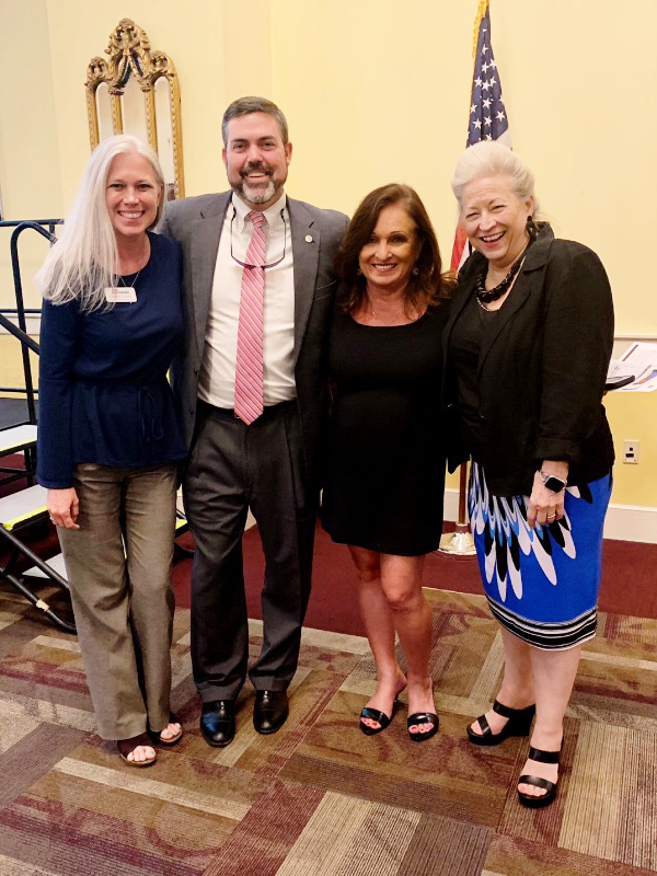 Speaking event on the campaign trail